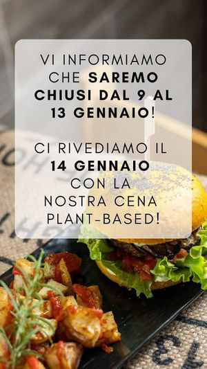 Close for a little break! See you soon. at Idem Con Patate in Turin