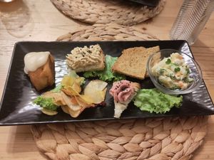 Tapas selection at Idem Con Patate in Turin