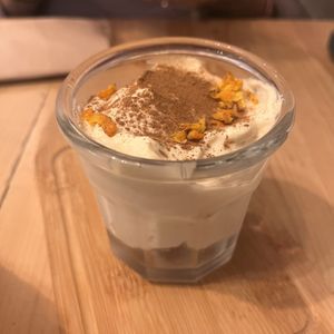 Crumble di saraceno e crema di arance e cannella  at Idem Con Patate in Turin