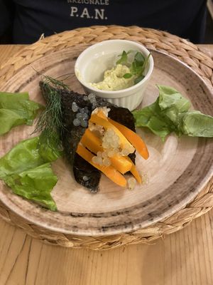 Cono di alga nori   at Idem Con Patate in Turin