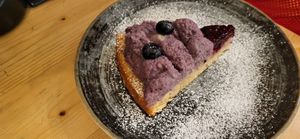 Cake with ricotta at Idem Con Patate in Turin