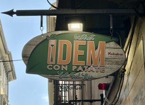   at Idem Con Patate in Turin