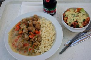 Vegan Lunch at Veggie No.1 Mensa FU in Berlin