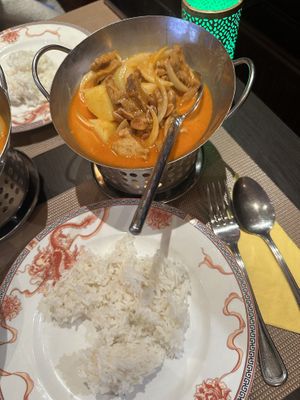 Vegan massaman curry   at Phutakun in Amsterdam
