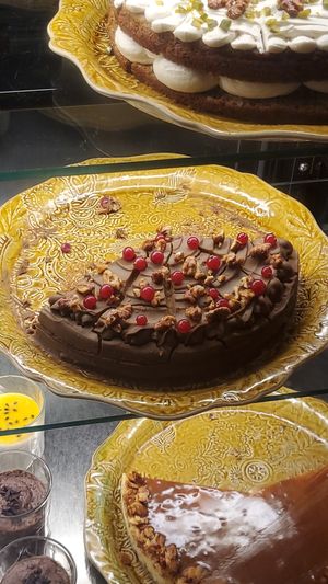 vegan Coffee cake at Moinho Dom Quixote in Colares