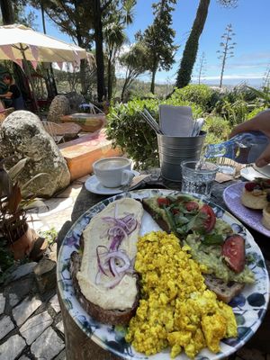 Sacho Panza Vegan   at Moinho Dom Quixote in Colares