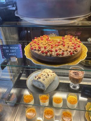 More vegan treats   at Moinho Dom Quixote in Colares