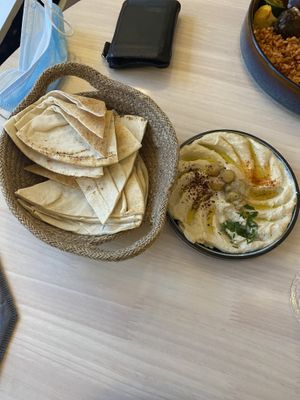 Hummus at Baladi in Brussels
