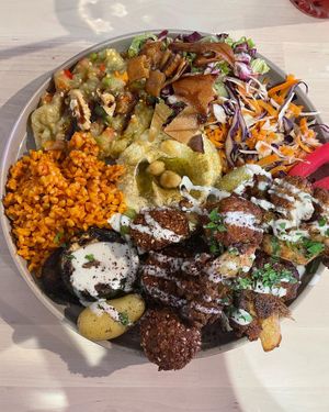 Assiette du chef végane   at Baladi in Brussels