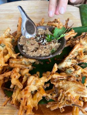 Corn Fritters at Casa Jasmine in San Cristobal De Las Casas