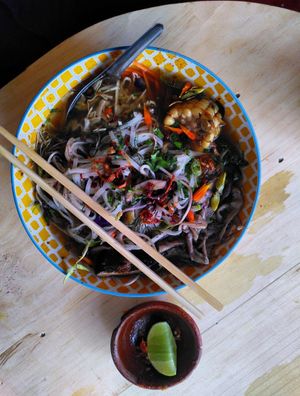 pho at Casa Jasmine in San Cristobal De Las Casas
