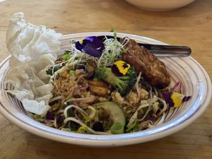 Vegan Rice Bowl Delish  at Casa Jasmine in San Cristobal De Las Casas