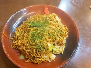 Yakisoba at Hippari Dako in Nikko