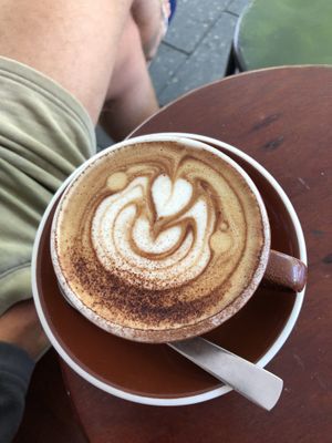   at Best Wishes Coffee in Fremantle