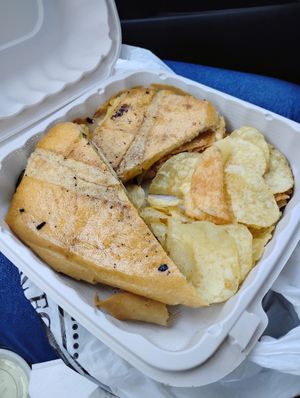 Cuban sandwich   at Cousins Cuban Cafe in Black Mountain