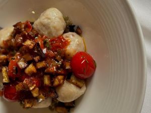 Bread gnocchi  at The Fork & Cork in Rabat