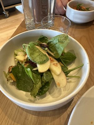 House salad. This was so good!  at Hollerhorn Distilling in Naples