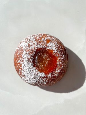 Apricot Jam  at Hulis Donuts in Cape Town