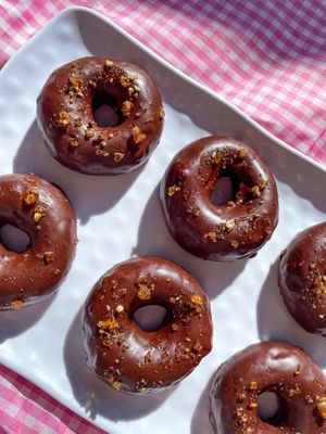 Caramel Nut Brittle at Hulis Donuts in Cape Town