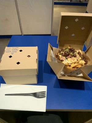 Loaded fries  at Eden Jaxx - Købmagergade in Copenhagen