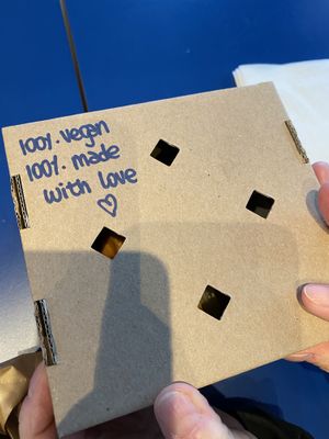 Love that it is 100% vegan  at Eden Jaxx - Købmagergade in Copenhagen