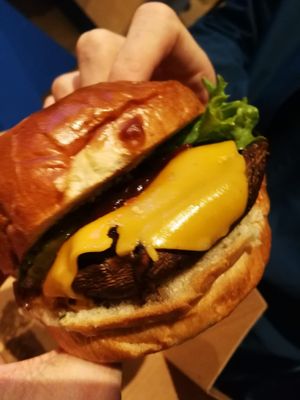 2nd visit: Portobello Burger at Eden Jaxx - Købmagergade in Copenhagen