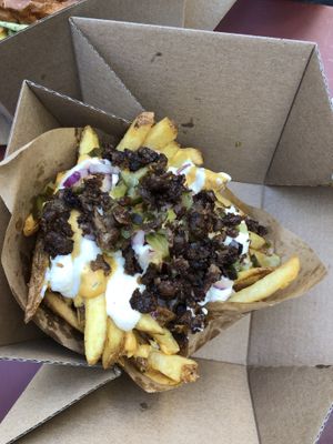 gorilla fries  at Eden Jaxx - Købmagergade in Copenhagen