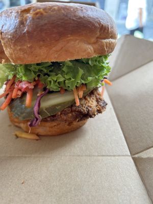 KF chicken sandwich   at Eden Jaxx - Købmagergade in Copenhagen