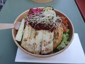 Celeriac garden bowl at Eden Jaxx - Købmagergade in Copenhagen