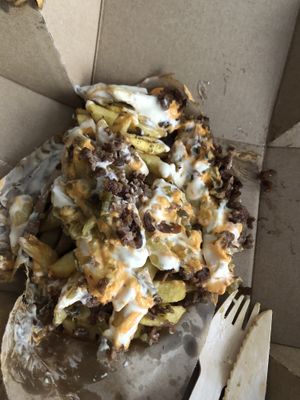 Loaded Fries  at Eden Jaxx - Købmagergade in Copenhagen