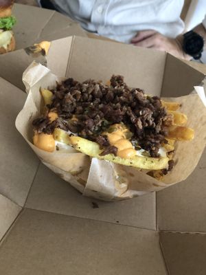 Loaded Fries  at Eden Jaxx - Købmagergade in Copenhagen