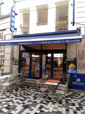 Entrance at Eden Jaxx - Købmagergade in Copenhagen