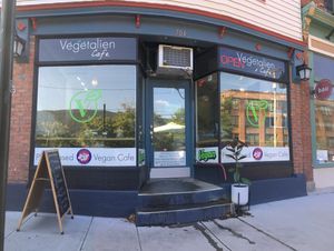 The Vegan Stuff is inside Végétalien on the right at The Vegan Stuff - Online in Beacon