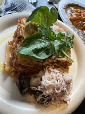 Lasagna  at Monk's Deli in Seoul