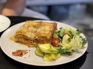 Lasagna  at Monk's Deli in Seoul