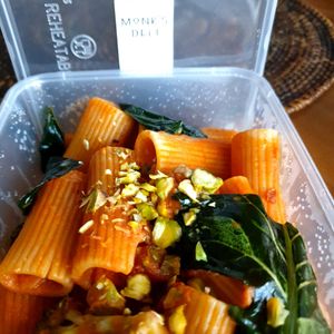 pasta at Monk's Deli in Seoul