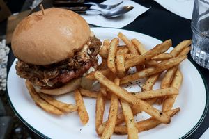 BeyondMeat Burger at Monk's Deli in Seoul