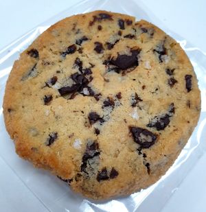 choco cookie was so good at Monk's Deli in Seoul