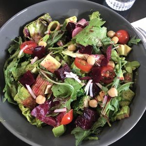 Pesto pasta salad  at Monk's Deli in Seoul