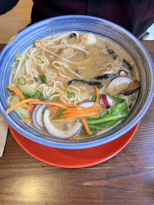 Miso ramen pinattsu  at Ramen Shifu in Madrid