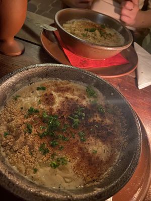 „Der Zauberlehrling“ (Veganer Erdapfellauflauf) für 9,50€  at Zauberkessel - Mittelalterschänke in Walsrode