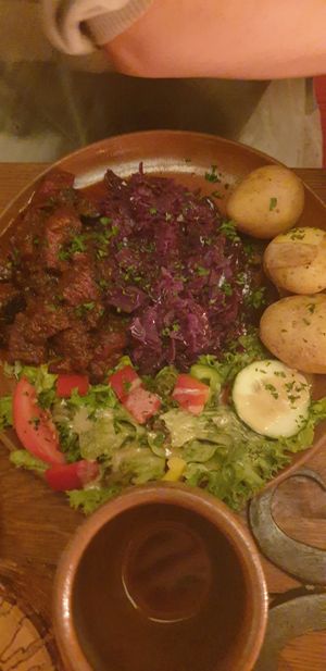 Gulasch at Zauberkessel - Mittelalterschänke in Walsrode