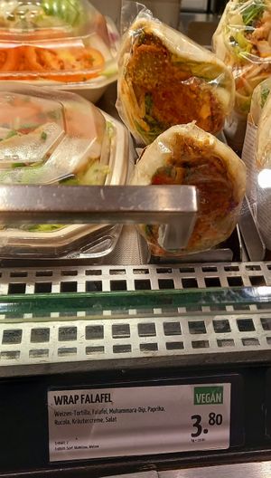 falafel wrap at backWERK - Westenhellweg in Dortmund