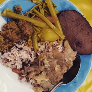 Our breakfast!  at Jay Tamachad in Koh Samui