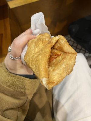 Vegan cabbage option - number three on the menu. Absolutely delicious  at Scovergi Mica in Bucharest