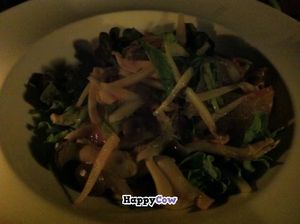 Spicy glass noodle salad at Amala at Prana in Koh Samui