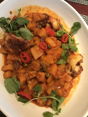 Korma vegan at Blue Sage Vegetarian Grille in Southampton