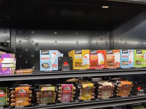 Vegan meats at Mainland Market Co in San Francisco