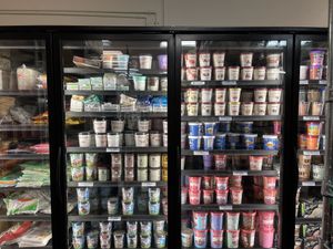 Ice cream and plant based ice creams at Mainland Market Co in San Francisco