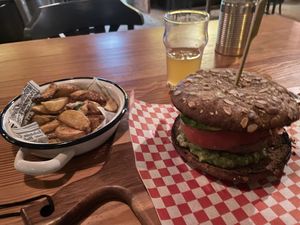 Beyond con guacamole at EsBirra Cerveceria Artesana in Ibiza